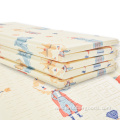 foldable design waterproof organic children play mat soft